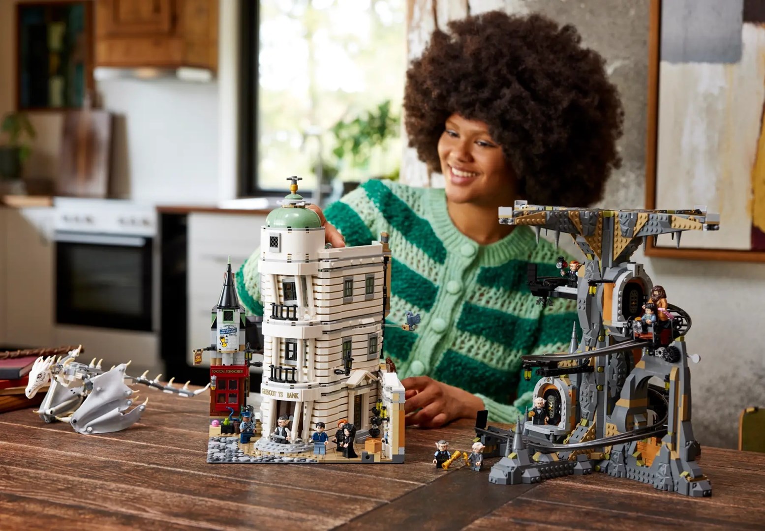 Set LEGO Harry Potter 76417 Gringotts Bank, Collector's Edition, 18+, shumëngjyrësh