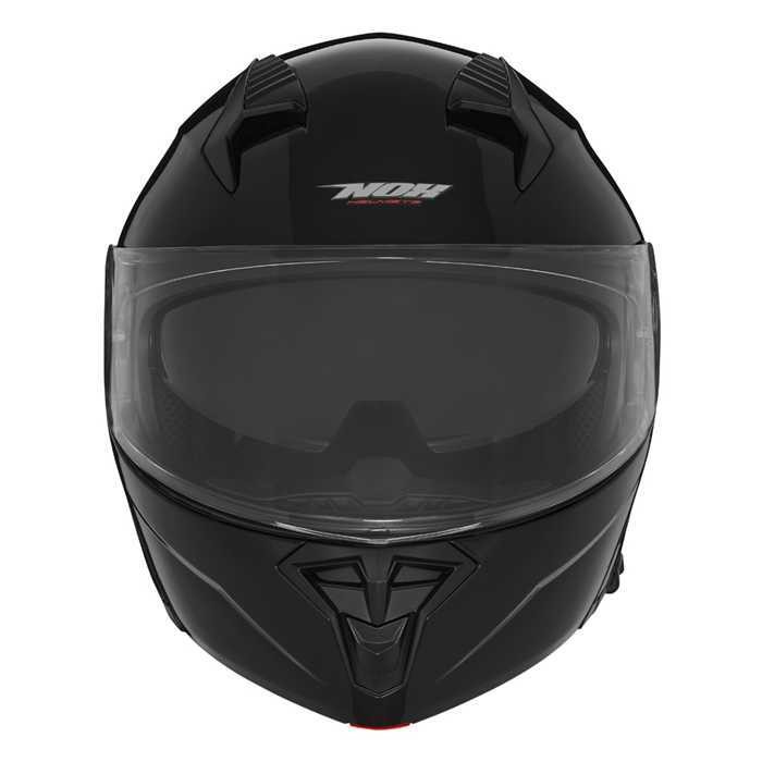 Helmetë modulare motoçiklete Nox N968, polikarbonat, vizier dielli, gri