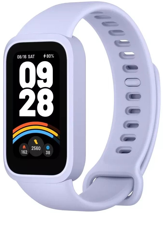 Byzylyk inteligjent Xiaomi Smart Band 9 Active, ekran AMOLED, rezistent ndaj ujit 5ATM, lejla