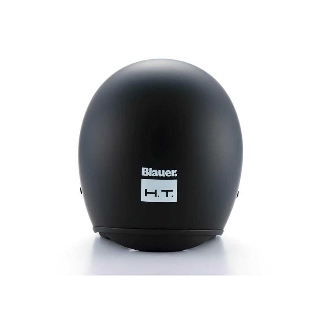 Helmetë moto Jet BLAUER HT Pilot 1.1, monokrom, mat, e zezë