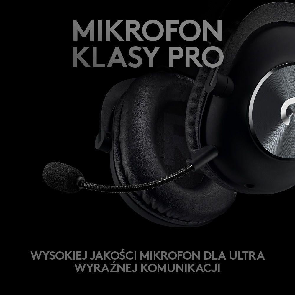 Kufje Logitech G Pro X (981-000818), të zeza