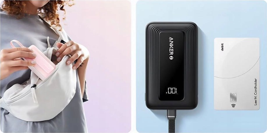 Powerbank Anker A1689H21, 20000mAh, 30W, i bardhë