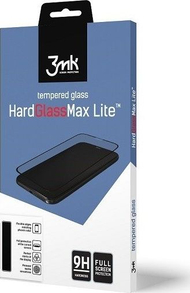 Xham mbrojtës 3MK HardGlass Max Lite Samsung Galaxy A50, fortësi 9H, mbulim i plotë, i zi