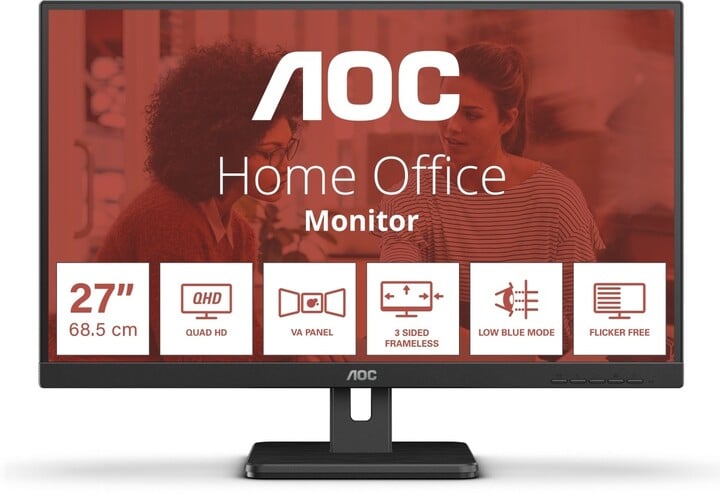 Monitor AOC Q27E3UAM - LED, 27", QHD, i zi