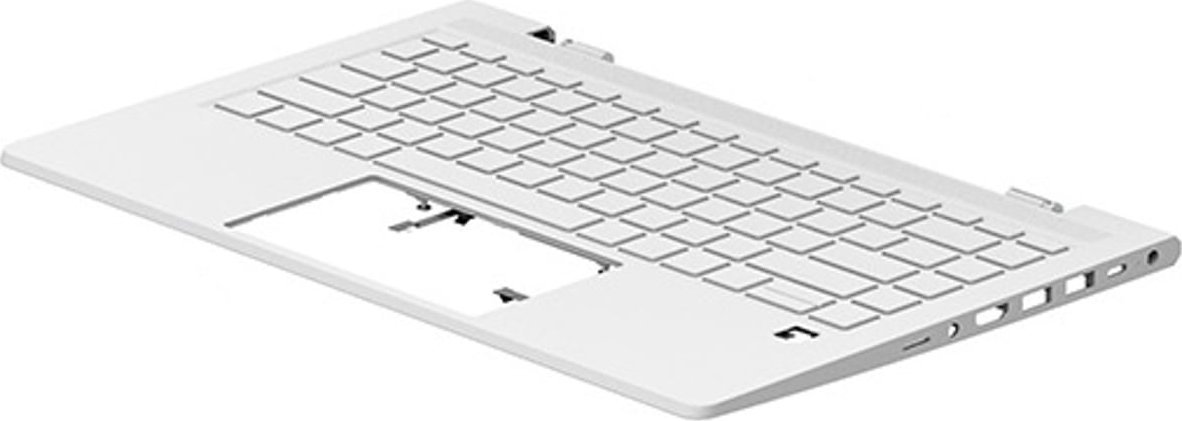 Tastierë laptopi HP M23769-041, me top cover, e zezë