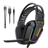 Kufje gaming ONIKUMA X13, me tel, me mikrofon, rozë me RGB
