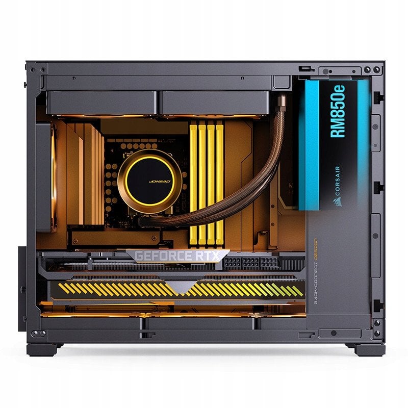 Kuti kompjuterike Jonsbo D32 STD, Micro ATX Mini ITX, e zezë