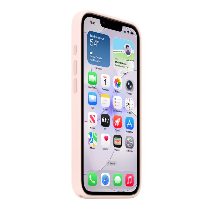Apple iPhone 17e Silicone Case with MagSafe, Soft Pink 2