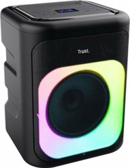 Кутија звучник Trust Azura, парти звучник Блутут, 100W, RGB ЛЕД, црна