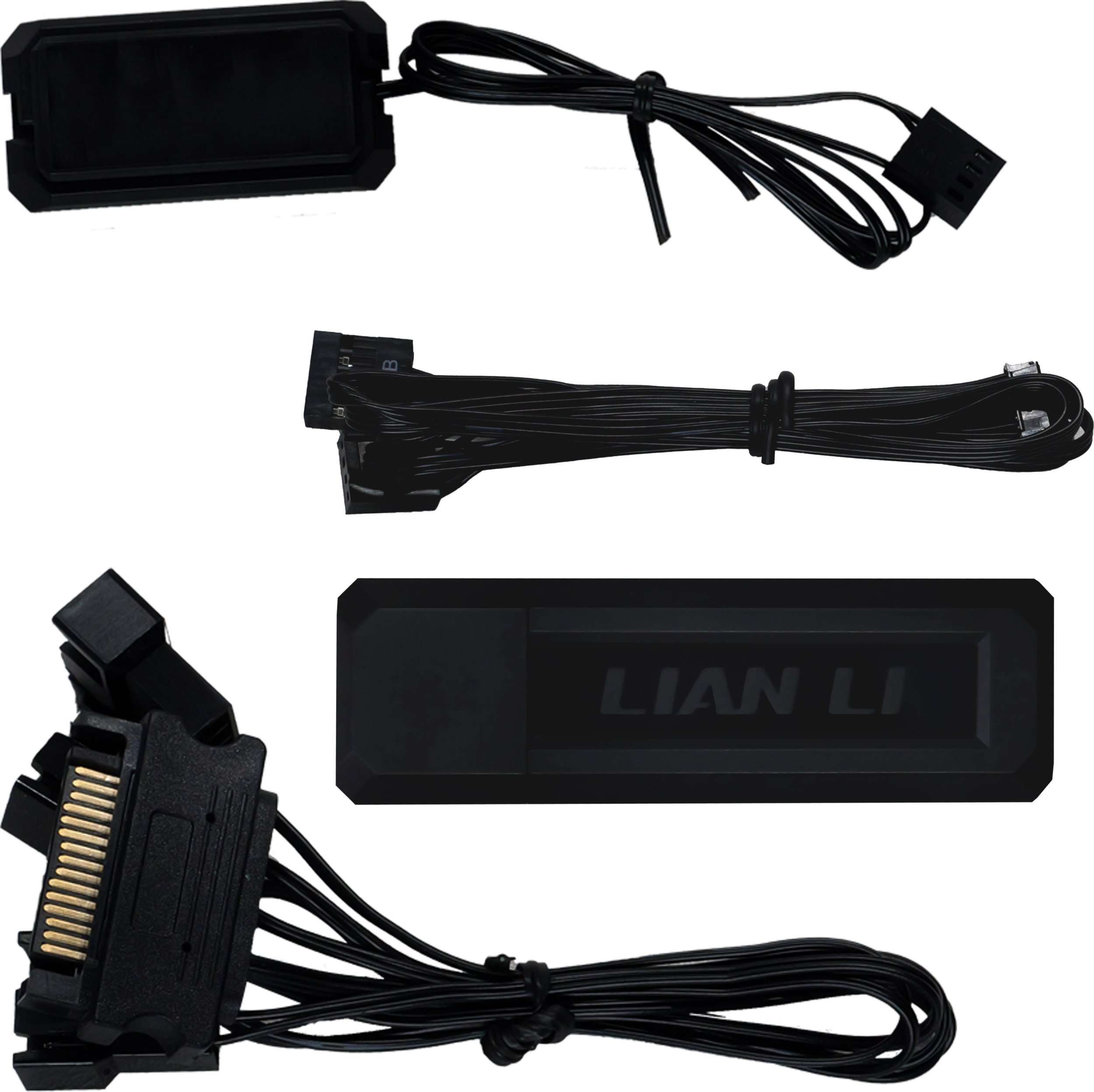 Вентилатор за компјутер Lian Li UNI TL Wireless Reverse Blade, 120mm, ARGB PWM, сет 3 парчиња, црн