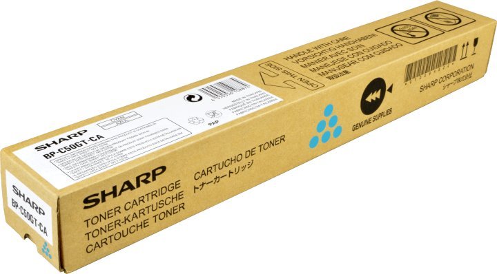 Toneri Sharp BPC-50GTCA, cyan, 8000 faqe, për Sharp BP-C 530 540
