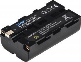 Bateri për kamera Zitay NP-F550, 3400 mAh, Li ion, me tregues LED
