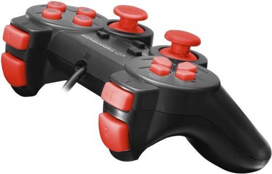 Kontroller Esperanza Corsair, me kabllo, i zi (EGG106R)