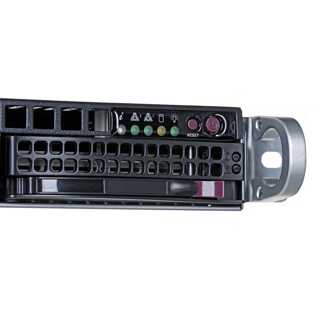 Kasa serveri Supermicro SuperChassis 813MFTQC-R407CB, rack 1U, furnizim 400W, gri