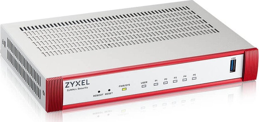 Firewall harduerik Zyxel USGFLEX50H, portë 10 Gbps, PoE+, i zi