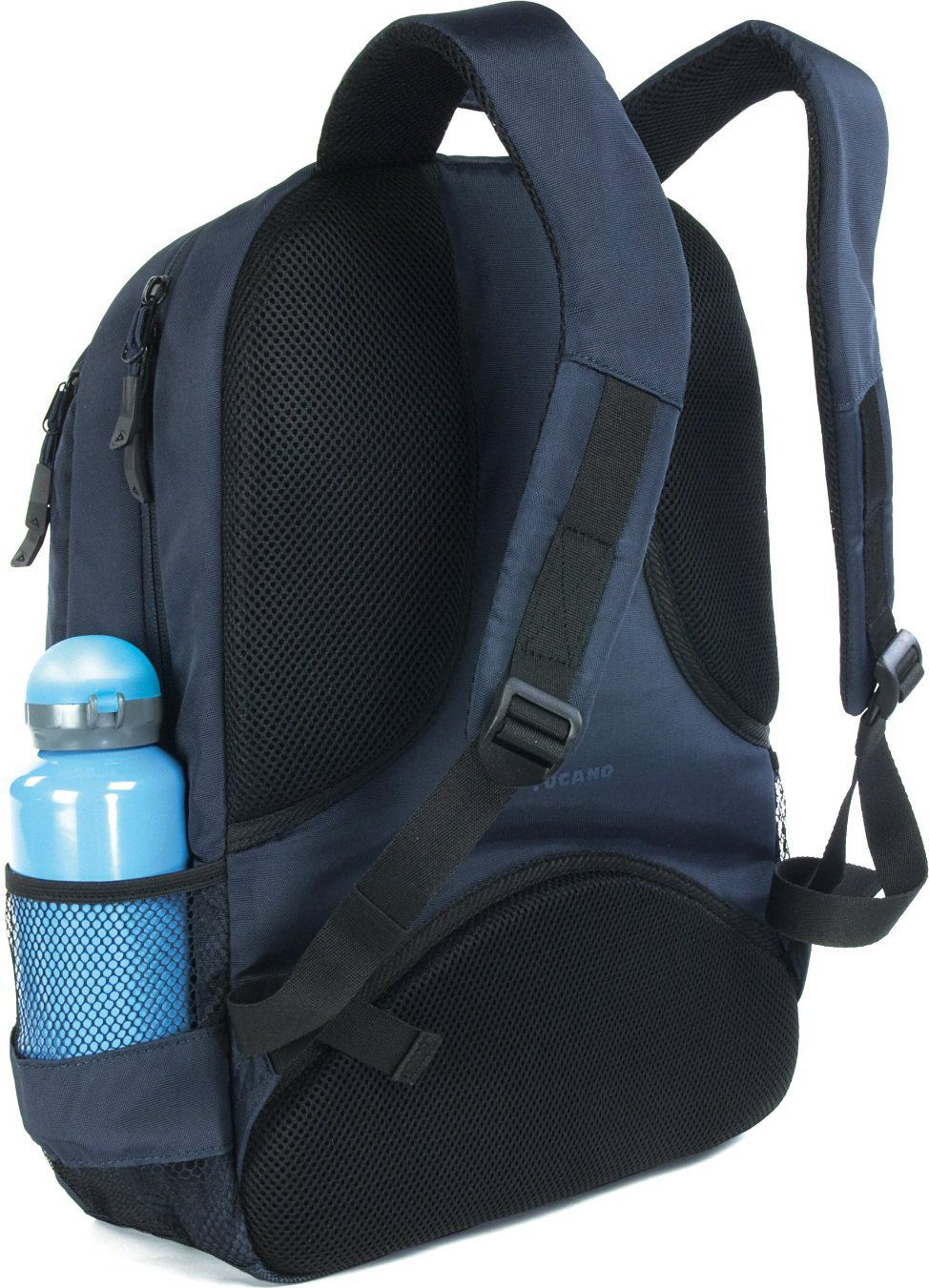 Çantë shpine Tucano BLABK B, 17", e kaltër