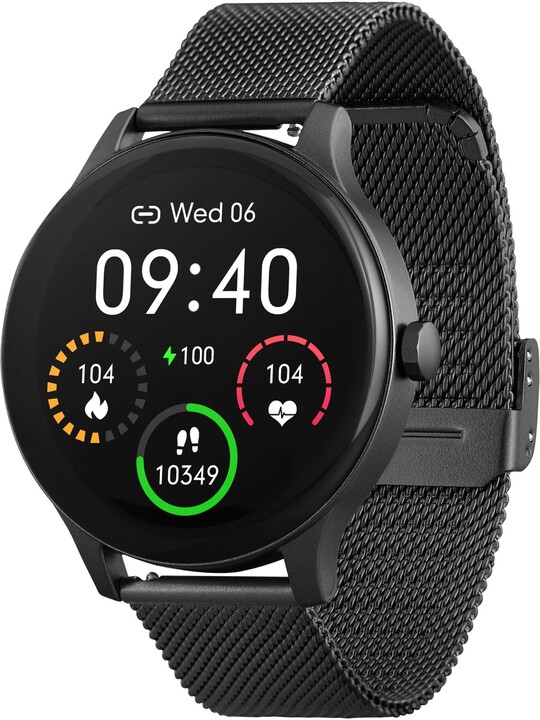 Orë e mençur Garett Smartwatch Classy, zezë