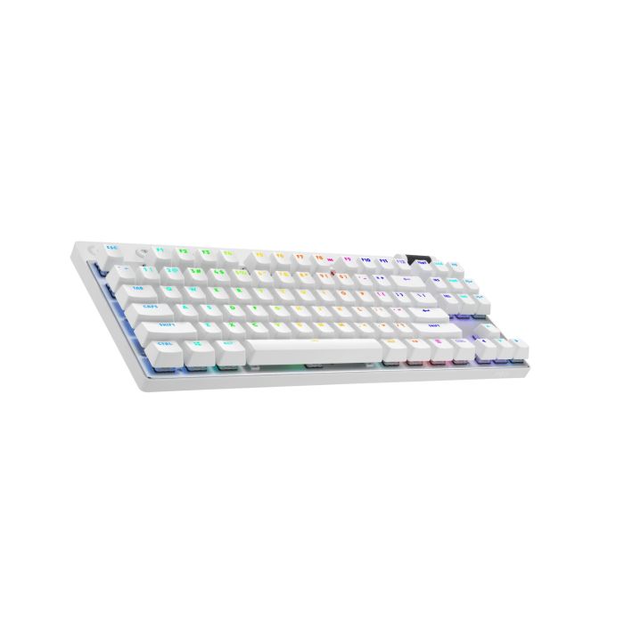 Tastierë Logitech PRO X TKL Lightspeed GX Brown (920-012148), e bardhë