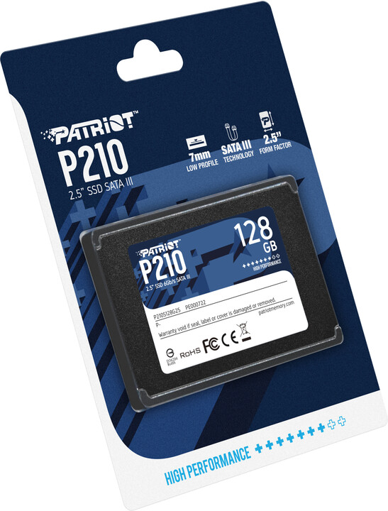 Hard disk Patriot P210, 2,5'' - 128GB