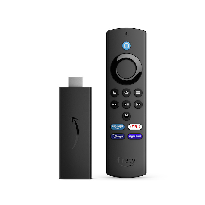 Media player Amazon Fire TV Stick Lite 2022, Full HD, me telekomandë Alexa Voice Remote Lite, i zi