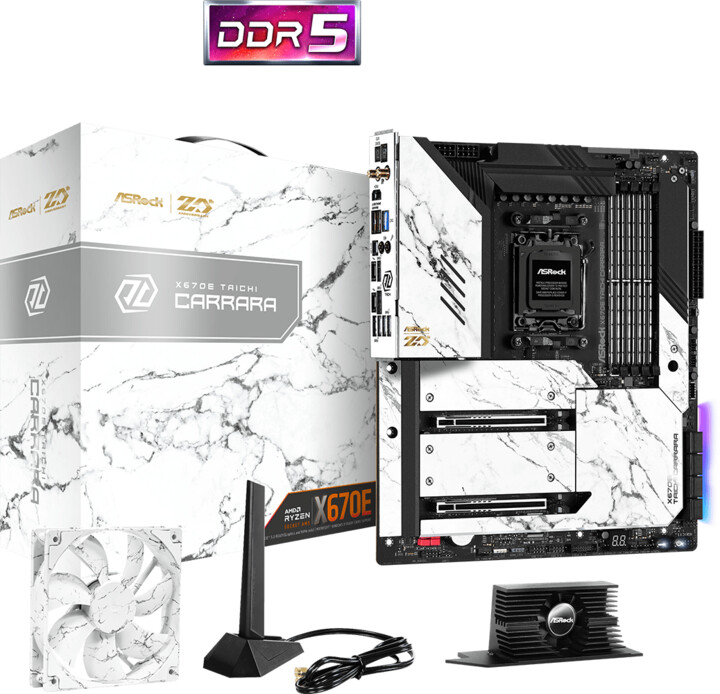 Pllakë amë ASRock X670E TAICHI CARRARA - AMD X670