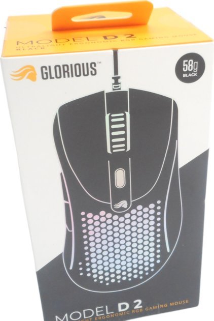 Maus gaming Glorious Model D 2, optik, RGB, i zi mat