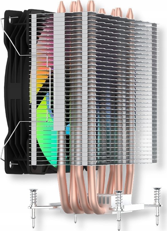 Ftohës CPU Puck Pro 2.0, 120mm PWM, RGB, i zi