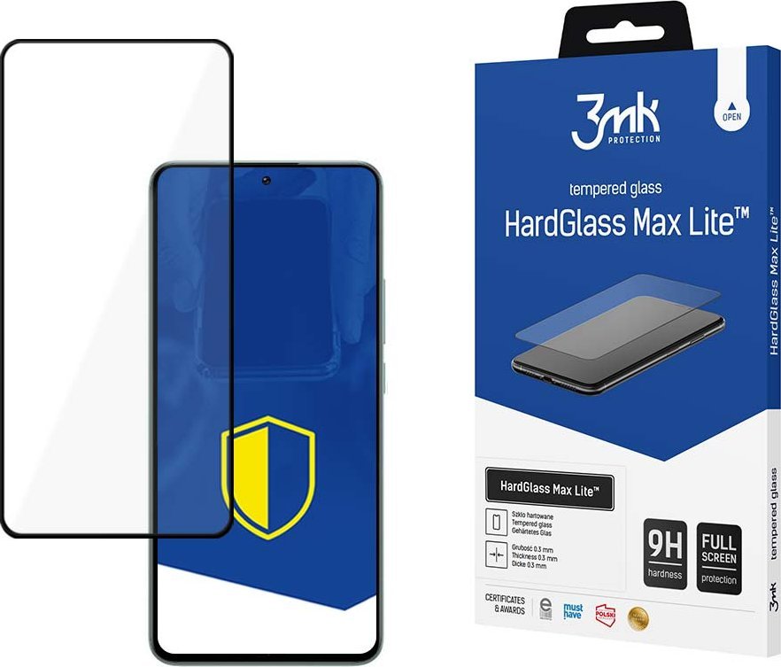 Xham mbrojtës 3MK Hard Glass Max Lite Xiaomi 13T, i hollë, transparent