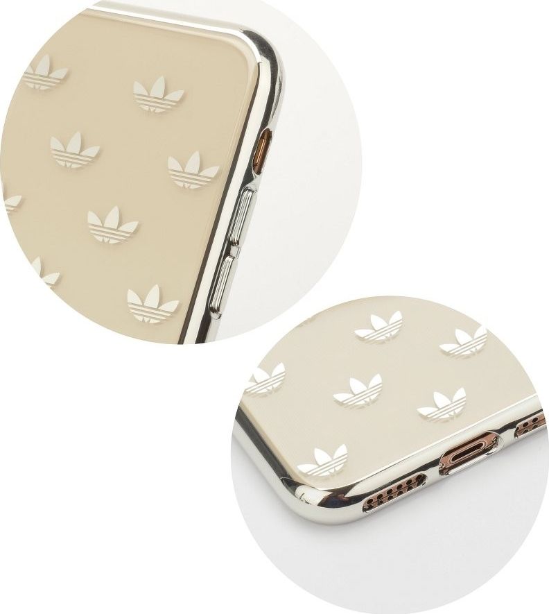 Mbulesë telefoni Adidas Originals Molded Hard Cover, për Galaxy S9 Plus, silver clear