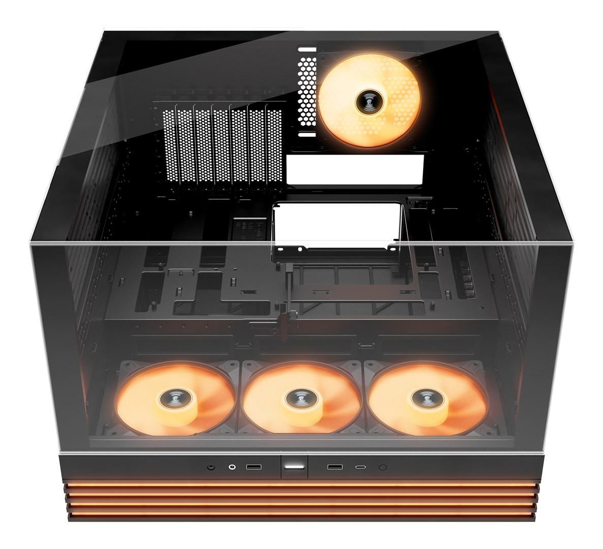 Kuti PC be quiet Light Base 600 LX, ATX MIDI Tower, ARGB, xham i temperuar, e zezë