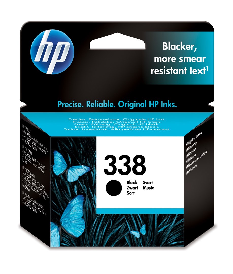 Ngjyrë për printer HP 338 (C8765EE), e zezë