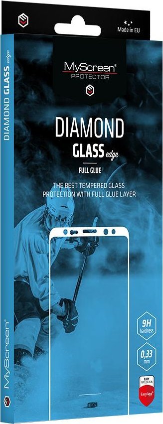 Qelq i temperuar MyScreen DIAMOND GLASS EDGE për Xiaomi Redmi Note 12R, 9H, transparent
