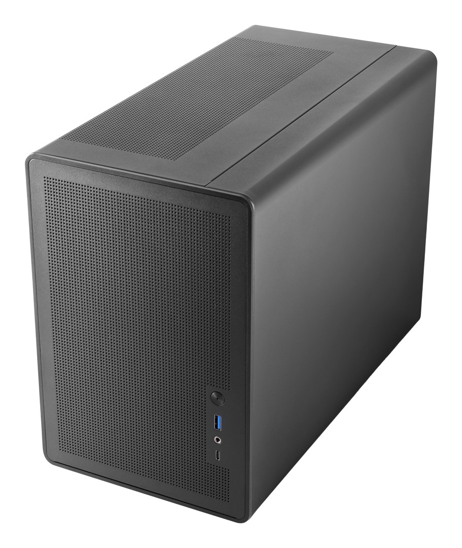 Kuti PC Mars Gaming MC-XPRO, MicroATX, mini tower, mesh, e zezë