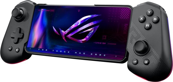 Kontroller Asus ROG Tessen, me kabllo, i zi / i hirtë