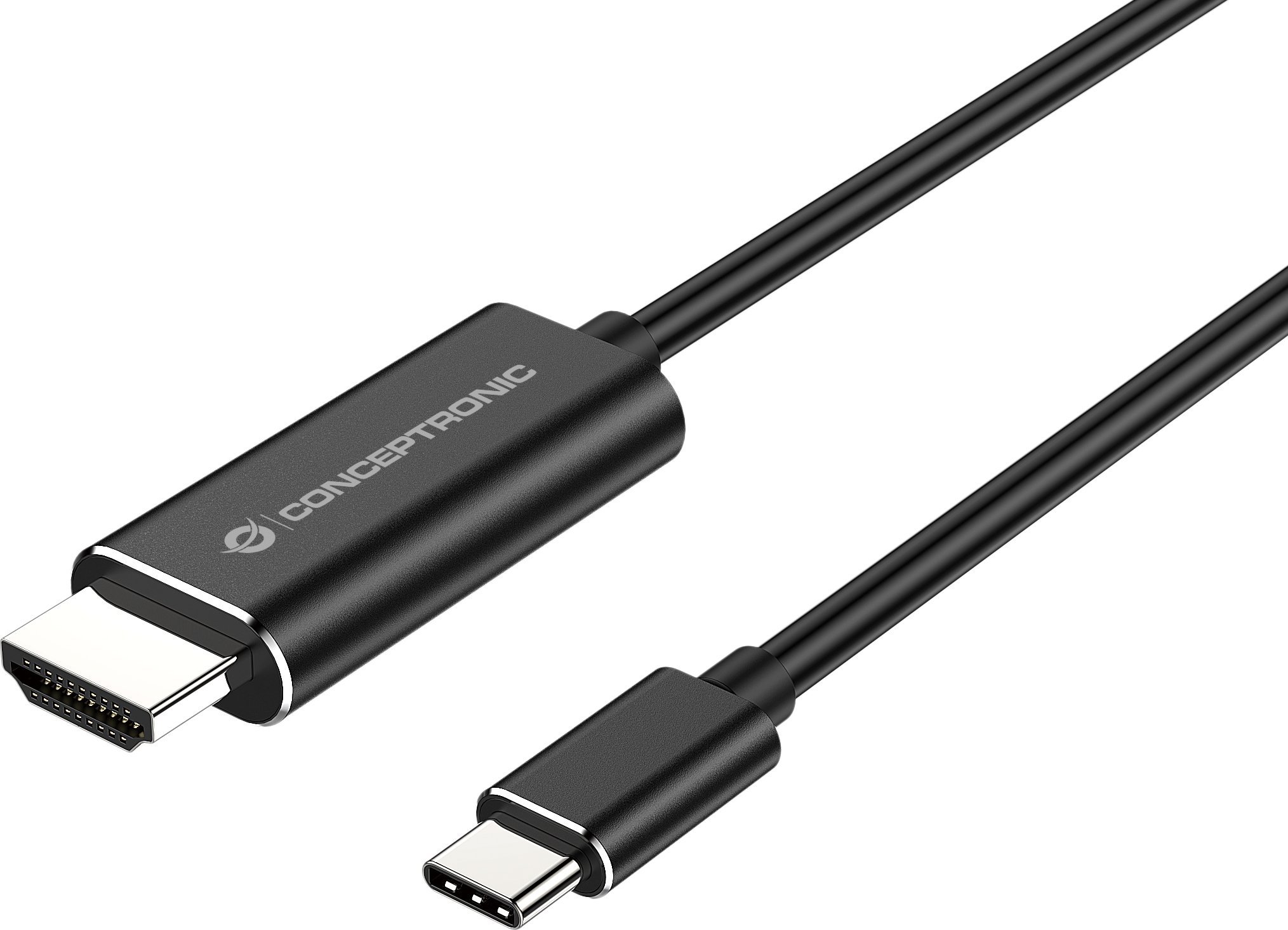 Adapter USB-C në HDMI Conceptronic CUSBCHDMI20, 4K 30Hz, kabllo 2m