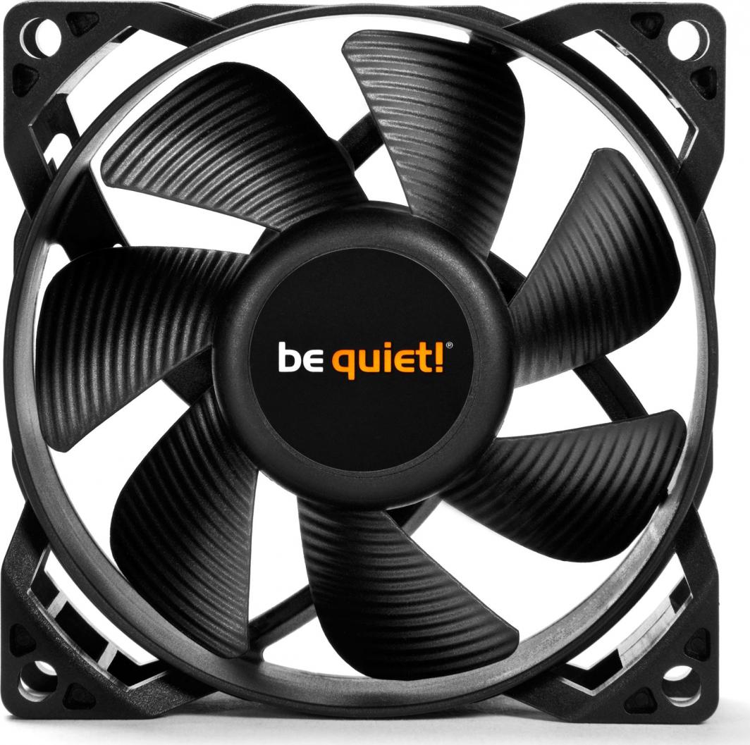 Ventilator be quiet! Pure Wings 2 80mm PWM (BL037), e zezë