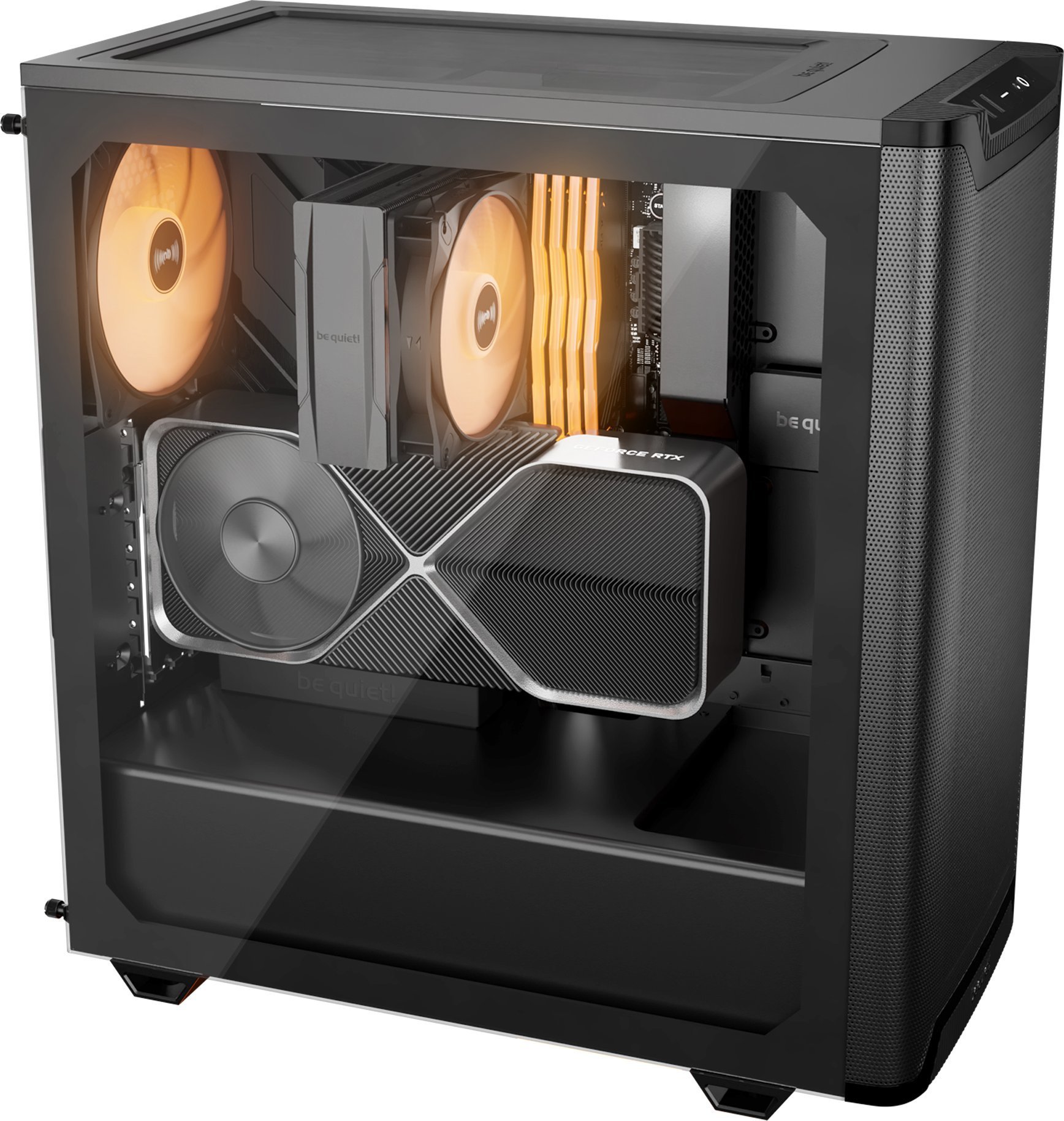 Kuti kompjuteri Be Quiet Pure Base 501 LX, MIDI Tower, ARGB, e zezë