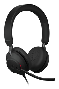 Kufje me kabllo Jabra Evolve2 40 SE, stereo, USB C, të zeza