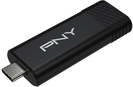 USB flash PNY PRO Elite V3, 1TB, USB 3.2 Gen 2 Type C, gri