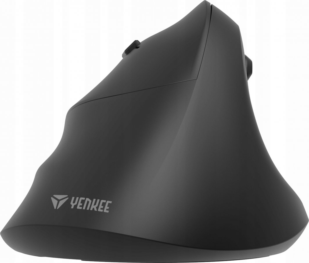 Mouse wireless YENKEE YMS 5060L Vertical Left, ergonomik për majtakë, optik, i zi