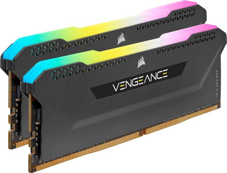 RAM desktop Corsair Vengeance RGB Pro SL, 16GB DDR4 3200MHz, CL16, i zi