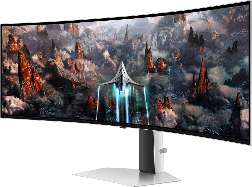 Monitor Samsung Odyssey OLED G9 (G93SC), 49", DQHD, i argjendtë
