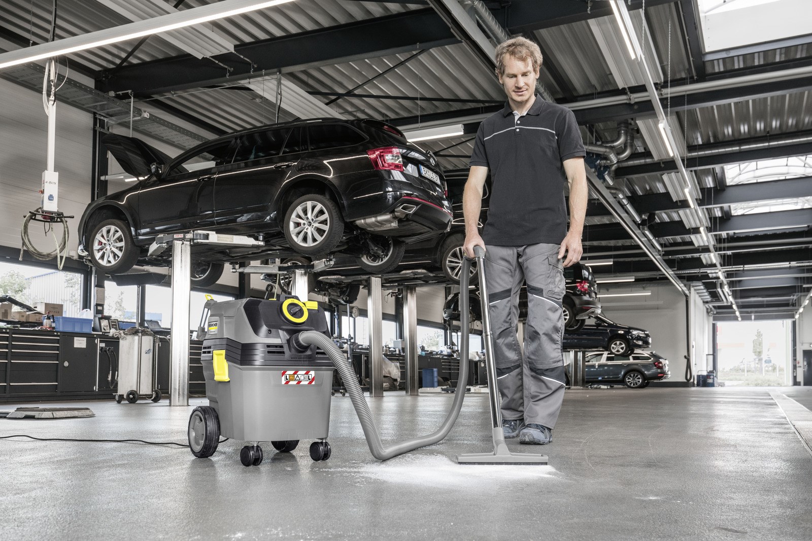 Fshesë industriale Karcher NT 30/1 Ap L, 30L, klasë pluhuri L, gri