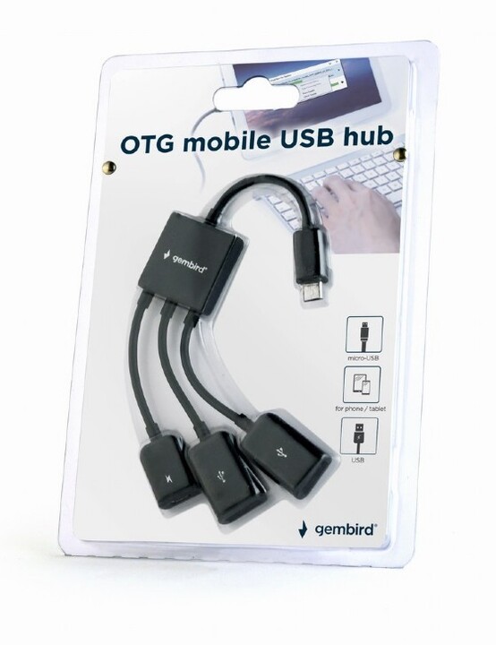 [OUTLET] Kabllo Gembird CABLEXPERT USB hub, OTG