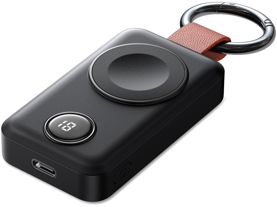 Karikues portativ Joyroom për Apple Watch, 2000mAh, pa kabllo, i bardhë