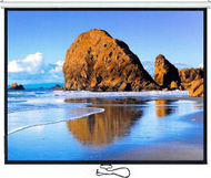 Ekran për projektor Maclean MC-594, 200x150cm, transparent