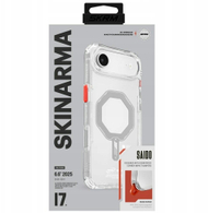 Mbrojtëse telefoni Skinarma Saido për iPhone Air, me karikim magnetik, transparente