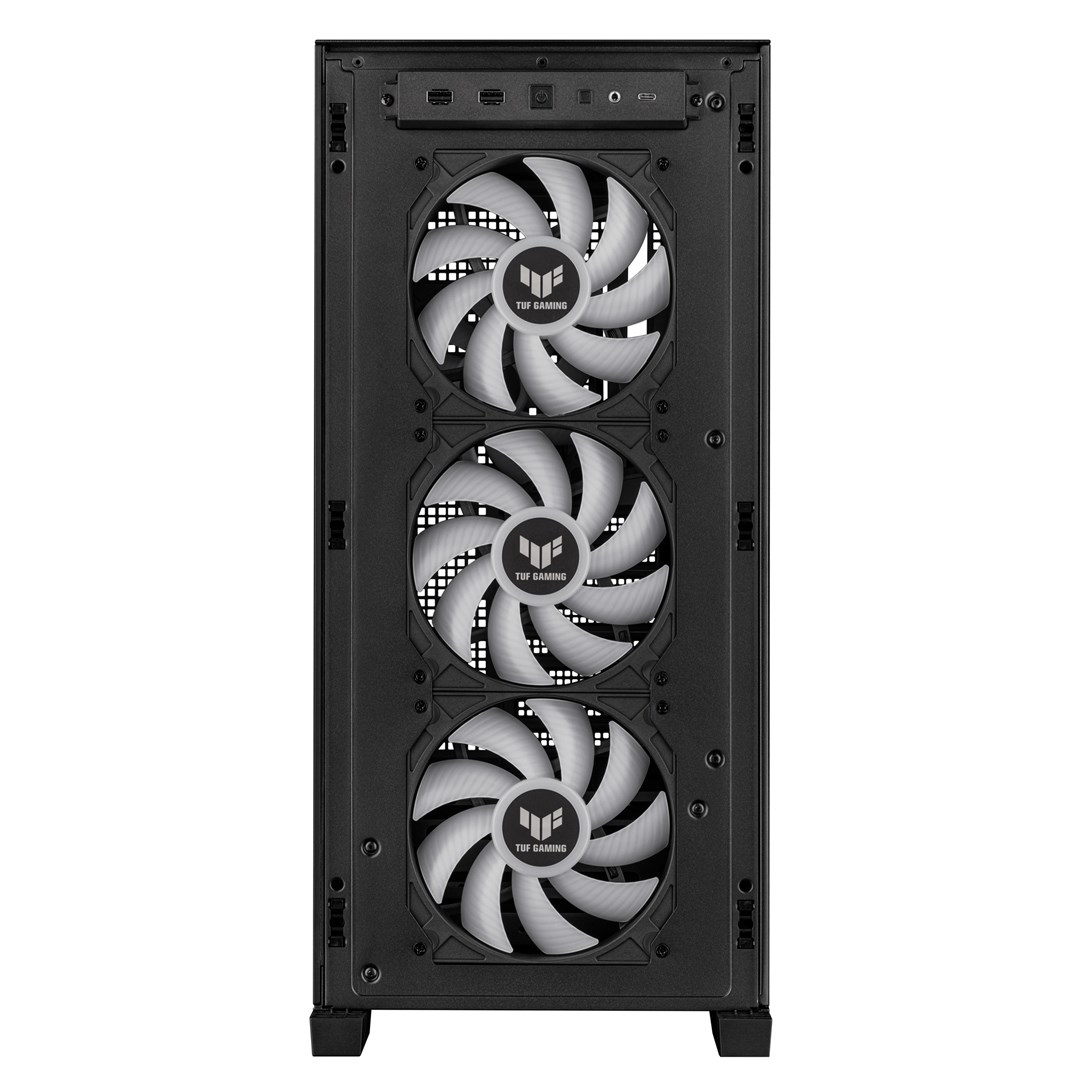 Kuti PC ASUS TUF Gaming GT302, MIDI Tower, ARGB, e zezë