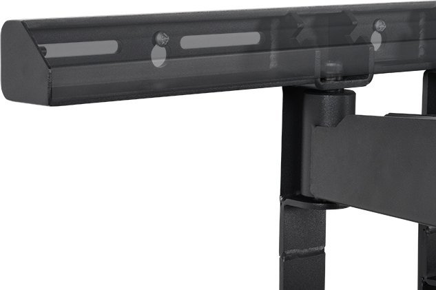 Monto TV B-Tech Heavy Duty Twin Cantilever BT8221, 65-120", VESA 800x600, e zezë