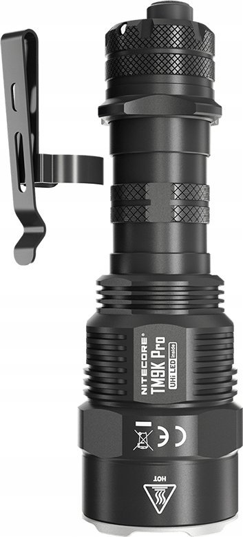 Elektrik dore Nitecore TM9K Pro, 9900 lumen, karikim USB C, i zi
